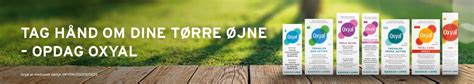 Oxyal-serien til lindring af tørre øjne - Kan købes her