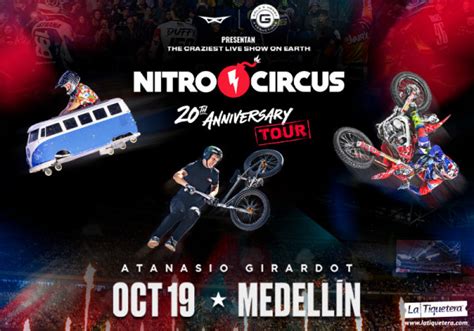 NITRO CIRCUS MEDELLÍN La Tiquetera