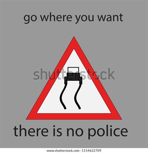 Funny Road Signs Stock Vector Royalty Free 1154622709 Shutterstock