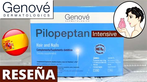 Genov Pilopeptan Intensive Complemento Alimenticio Para U As Y