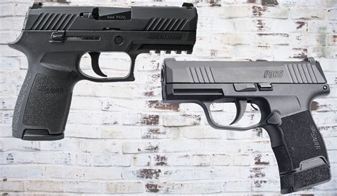 Concealed Carry Comparison Sig Sauer S P Compact Vs The P