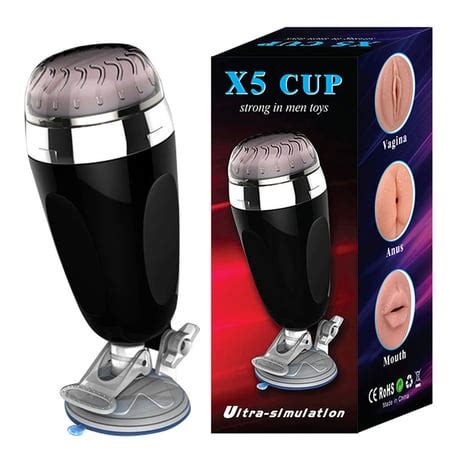 X Cup Masturbador Lanterna Vagina Em Cyberskin E Ventosa Vipmix