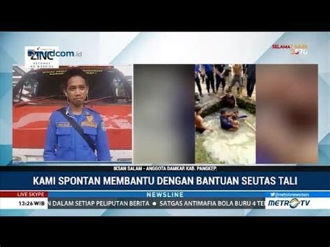 Aksi Heroik Damkar Selamatkan Bocah Tenggelam Video Dailymotion