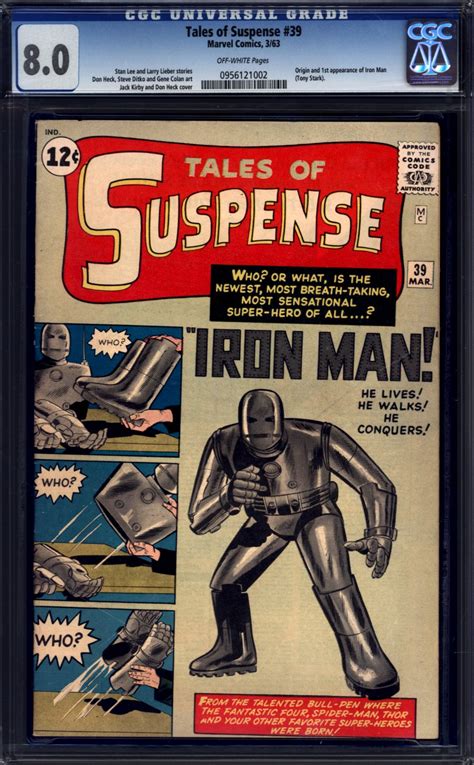 Comicconnect Tales Of Suspense Cgc Vf