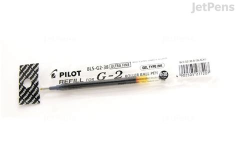 Pilot G2 Gel Pen Refill - 0.38 mm - Black - JetPens.com