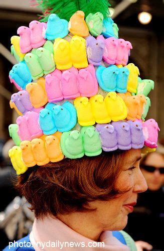 Crazy Hat Idea Easter Peeps Easter Hat Parade Easter Bonnet