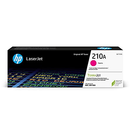 HP 210A Original Magenta Laser Toner Cartridge W2103A ODP Business