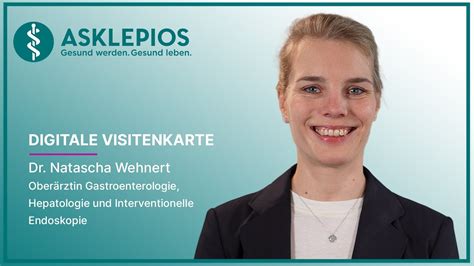 Dr Natascha Wehnert Asklepios Youtube