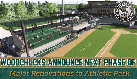 Wisconsin Woodchucks Announce Next Phase Of Major Renovations To