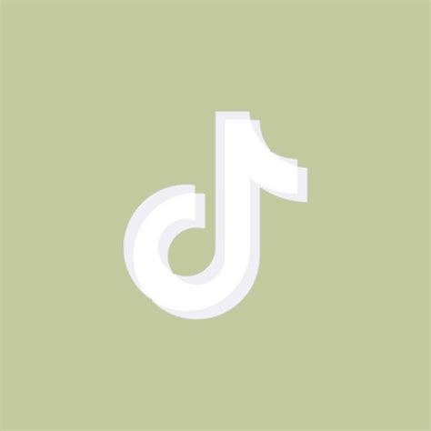 Tiktok light green , pastel green , green icon aesthetic #iconapp in ...