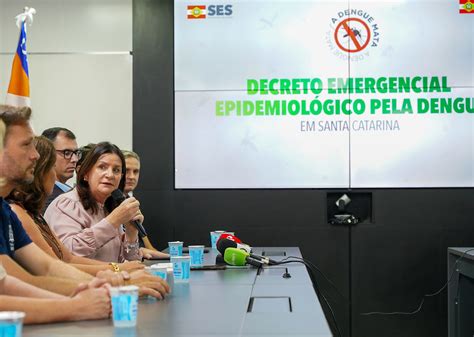 Santa Catarina Decreta Situa O De Emerg Ncia Por Causa Da Dengue