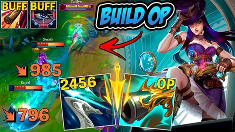 Caitlyn Com A Nova Build De CrÍtico Depois Do Buff Ficou Op League