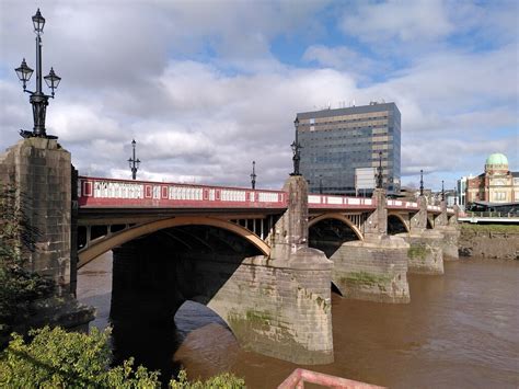 Newport Bridge And The River Usk A J Paxton Geograph Britain And