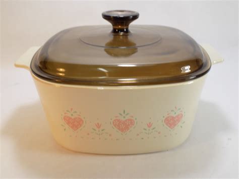 Corning Ware Forever Yours Casserole Dish W Lid A B Liter Qt