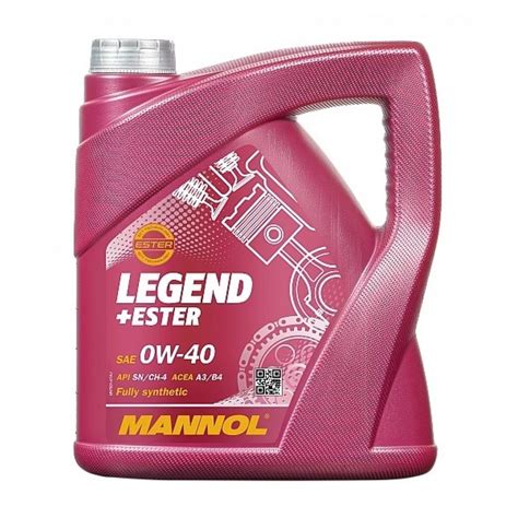 MANNOL LEGEND + ESTER 0W40 4L на Топ цена - Automarks.bg