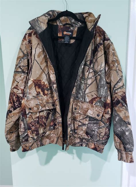 Outfitters Ridge Fusion D Real Tree Forest Hunting Camo Jacket Mens Xl