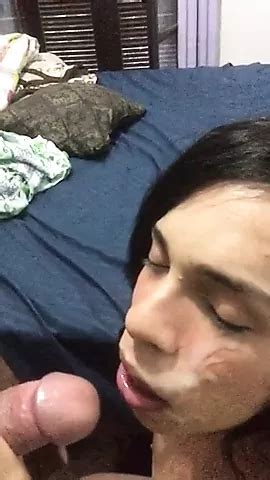 Sissy Fag Sucking Cock For Facial Shemale Domination Porn Xhamster