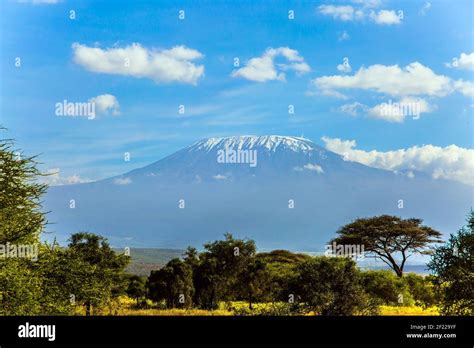 Amboseli is a magnificent biosphere reserve Stock Photo - Alamy