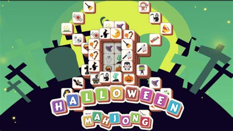 Halloween Mahjong Tiles 🕹️ Play Now on GamePix