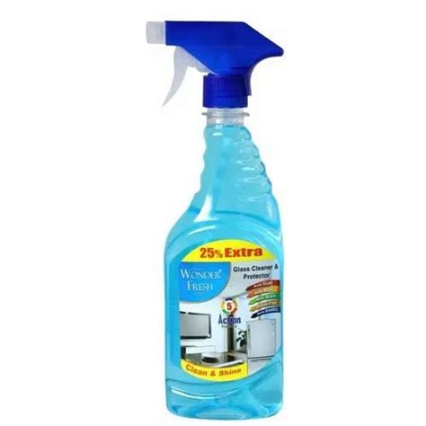 Wonder Fresh Spray Cap 250 Ml Liquid Glass Cleaner Packaging Type