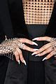 Bebe Rexha Stuns In Black Silver Chainlink Top At Grammys