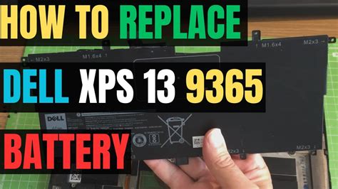 How To Replace Your Dell Xps 13 9365 Battery In 5 Minutes Youtube