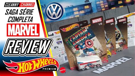 HOT WHEELS PREMIUM SAGA SÉRIE COMPLETA MARVEL VD1 PT BR Cleanny channel 1399 YouTube