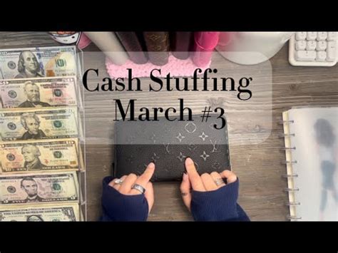 Cash Stuffing Envelopes And Sinking Funds March Paycheck 3 2024