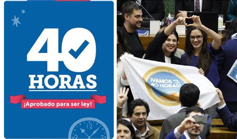 Ley 40 horas Cuándo empieza a regir las 40 horas de trabajo en Chile