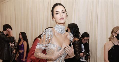 Kendall Jenner Champions The Naked Dress Trend At The 2021 Met Gala