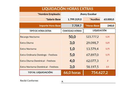 Calculadora De Horas Extras Colombia 2024 Image To U