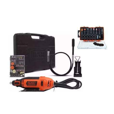 MiniTorno Black Decker Con 113 Accesorios RT18KA