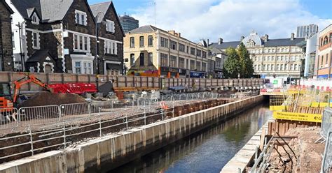 Pictures Show Impressive Progress As More Of Historic Cardiff Waterway