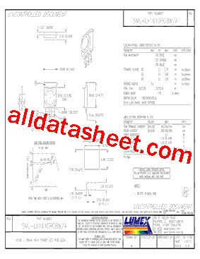 SML LX1610RGBWA Datasheet PDF LUMEX INC