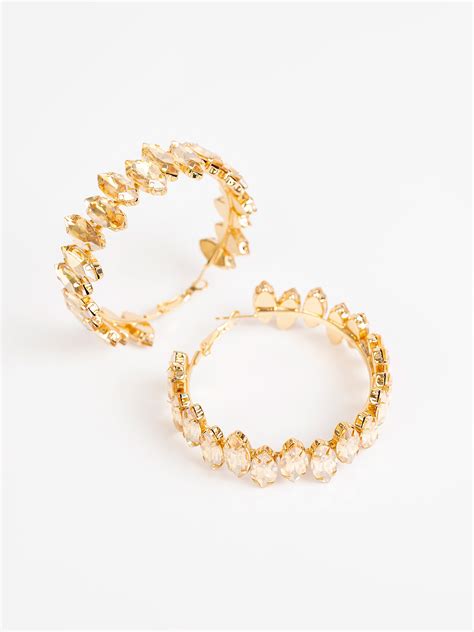 Embellished Hoops Limelightpk