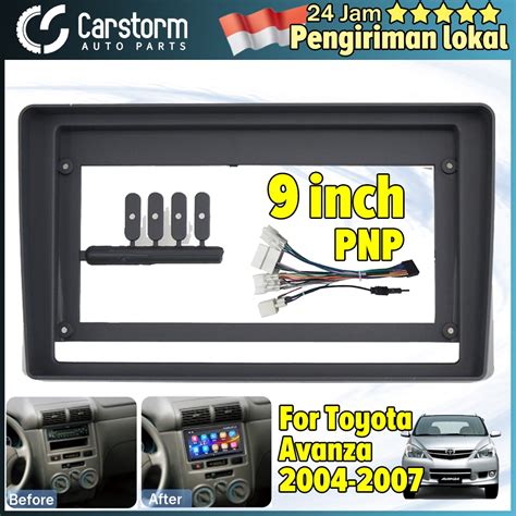 Jual Carstorm Frame Head Unit Android 9 Inch Mobil Toyota Avanza Xenia