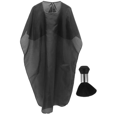 Nuolux Set Hair Cutting Cape With Neck Duster Brush Salon Barber Cape