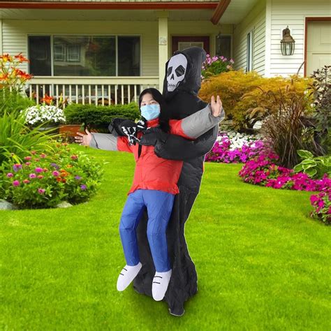 Buy Ghost Inflatable Costume for Adults - Creepy Spirit Funny