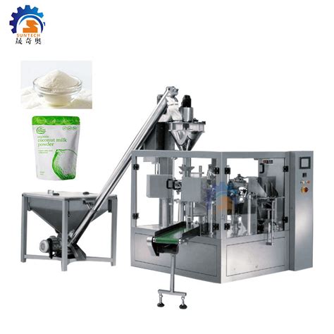 Doypack Packing Machine Premade Pouch Fill And Seal Machine Suntech