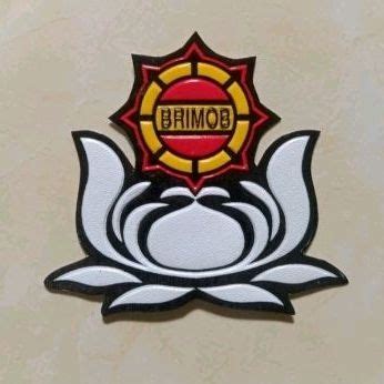 Jual Stiker Embos Logo Brimob Teratai Shopee Indonesia