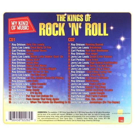 Lewis Orbison Perkins The Kings Of Rock N Roll 2CD EMAG Ro