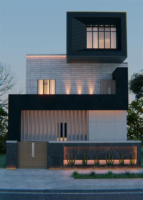 Elevation Of A Residence Focused Critiques Blender Artists Community