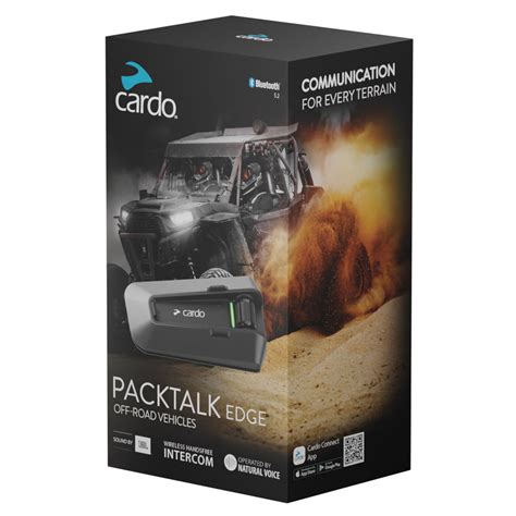 Cardo Packtalk Edge ORV - Helmet House