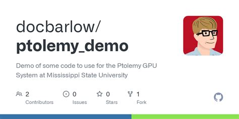 GitHub - docbarlow/ptolemy_demo: Demo of some code to use for the ...