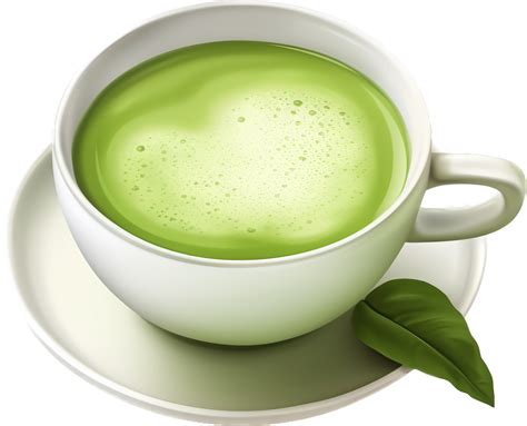 Matcha Green Tea Png With AI Generated 27309178 PNG