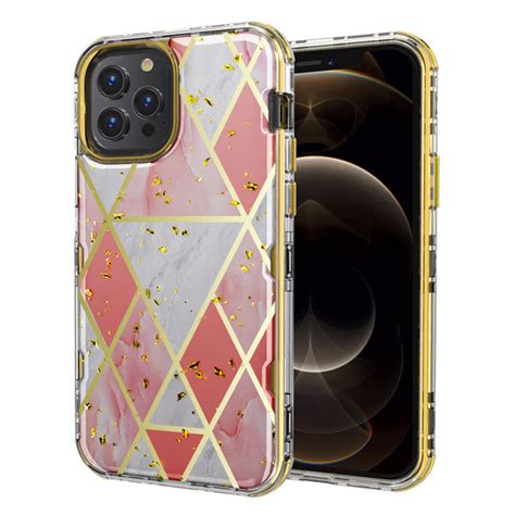 Marble Iphone 12 Pro Max Case Tuff Kleer Series