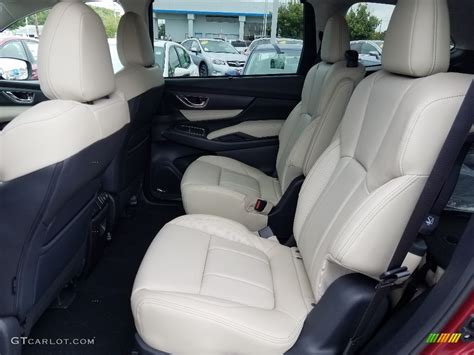 Warm Ivory Interior 2019 Subaru Ascent Limited Photo 128432476