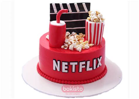 Customized Netflix Theme Cake By Bakisto The Cake Company