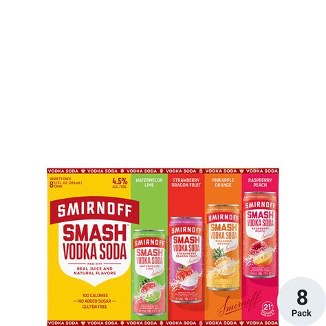 Smirnoff Smash Vodka Soda Variety Total Wine More