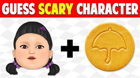 Guess The SCARY MOVIE Character by Emojis 😱🔪 Horror Movie Emoji Quiz, 2024